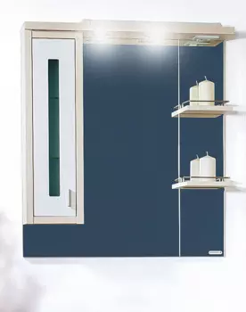 Зеркало Бриклаер Бали 75 Светлая лиственница