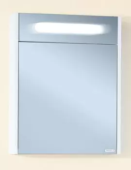 Зеркало Бриклаер Палермо 55 белый глянец