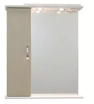 Зеркало для ванной 55 1.5, бежевый