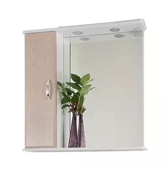 Зеркало для ванной 85 1.5, дуб