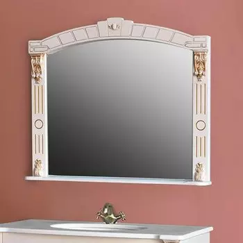 Зеркало для ванной Атолл Александрия 100 дорато