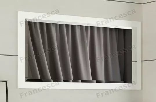 Зеркало Francesca Милана 80 белый полотно