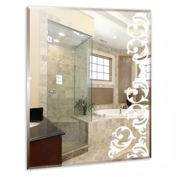 Зеркало Mixline Стиль Шоколад 60 с подсветкой