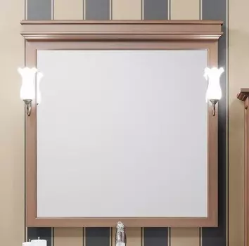 Зеркало Opadiris Борджи 105 светлый орех