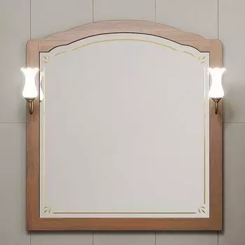 Зеркало Opadiris Лоренцо 100 светлый орех