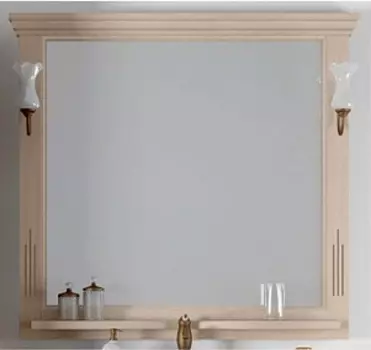 Зеркало Opadiris Риспекто 100 слоновая кость