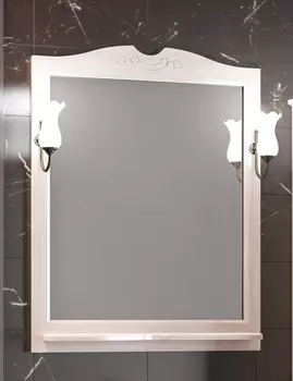 Зеркало Opadiris Тибет 80 беленый бук