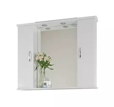 Зеркало-шкаф 95 1.5, белый