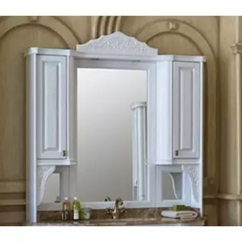 Зеркало-шкаф Аллигатор Классик 140 на столешнице