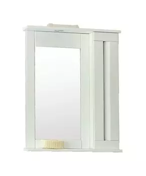Зеркало-шкаф Аллигатор Марко 1 65, белый