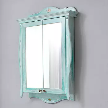 Зеркало-шкаф Атолл Ривьера heaven (небесно-голубая)