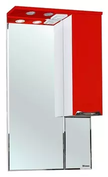 Зеркало-шкаф Bellezza Альфа 55, красный