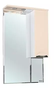 Зеркало-шкаф Bellezza Альфа 65, бежевый