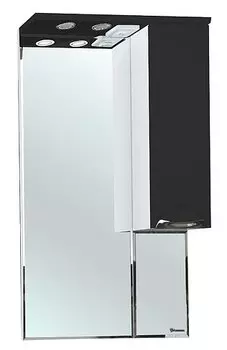 Зеркало-шкаф Bellezza Альфа 65, черный