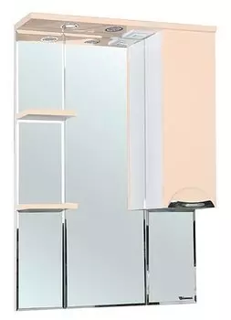 Зеркало-шкаф Bellezza Альфа 75, бежевый