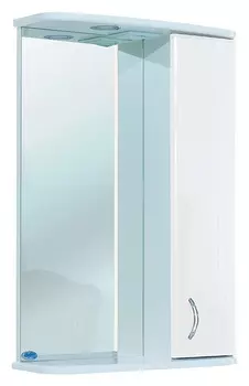 Зеркало-шкаф Bellezza Астра 55, белый