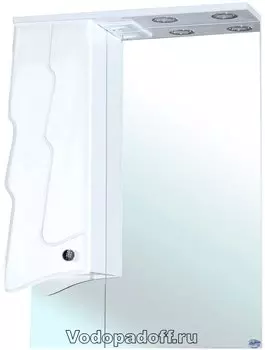 Зеркало-шкаф Bellezza Ёлка 60, белый