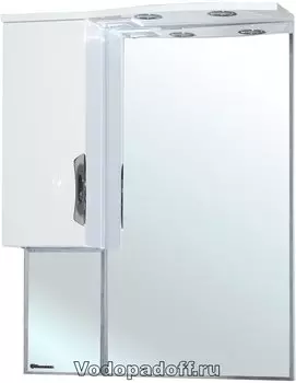 Зеркало-шкаф Bellezza Лагуна 65, белый