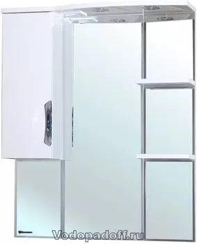 Зеркало-шкаф Bellezza Лагуна 75, белый