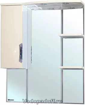 Зеркало-шкаф Bellezza Лагуна 75, бежевый