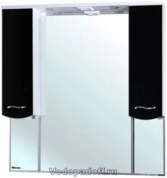Зеркало-шкаф Bellezza Мари 105, черный