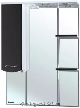 Зеркало-шкаф Bellezza Мари 85, черный