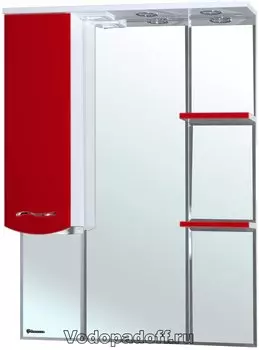Зеркало-шкаф Bellezza Мари 85, красный
