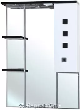 Зеркало-шкаф Bellezza Натали 70, черный