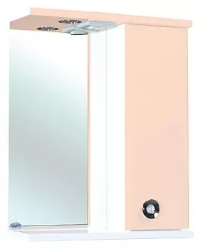 Зеркало-шкаф Bellezza Неаполь 50, бежевый