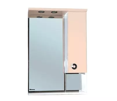 Зеркало-шкаф Bellezza Неаполь 60, бежевый