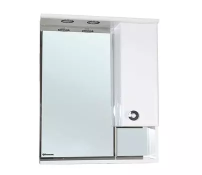 Зеркало-шкаф Bellezza Неаполь 70, белый