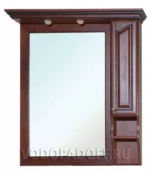 Зеркало-шкаф Bellezza Рим 100, коричневый