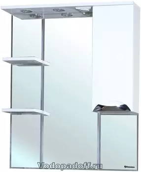 Зеркало-шкаф Bellezza Симона 90, белый