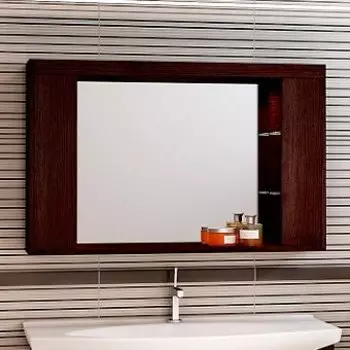 Зеркало-шкаф EcoGreen Эллис 105, венге