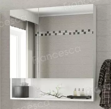 Зеркало-шкаф Francesca Forte 60 белый