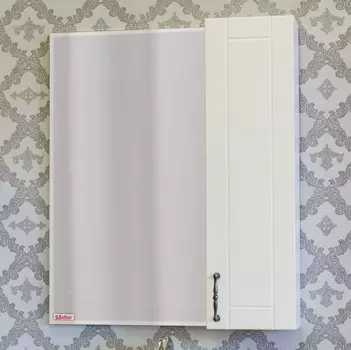 Зеркало-шкаф Sanflor Глория 65 R, белый