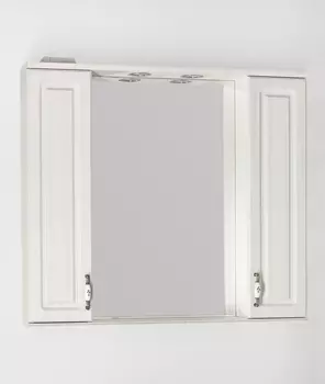 Зеркало-шкаф Style Line Олеандр 2 90 рельеф пастель