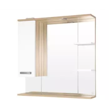 Зеркало-шкаф Style Line Ориноко 80/С белый