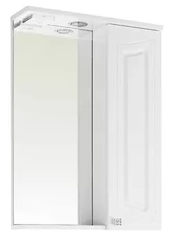 Зеркало-шкаф Vod-Ok Адам 55, белый