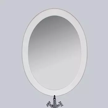 Зеркало Tiffany World Palermo, белый