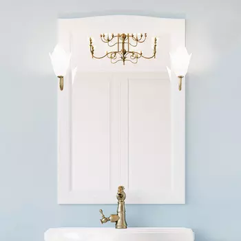 Зеркало ValenHouse Эллина 65 белое