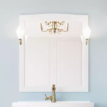 Зеркало ValenHouse Эллина 85 белое