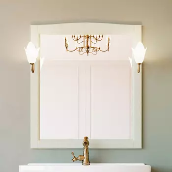 Зеркало ValenHouse Эллина 85 слоновая кость