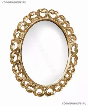Зеркало Vicenza Верди 80, золото