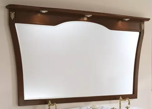 Зеркало в отделке Орех Bagno Piu Poesia 160