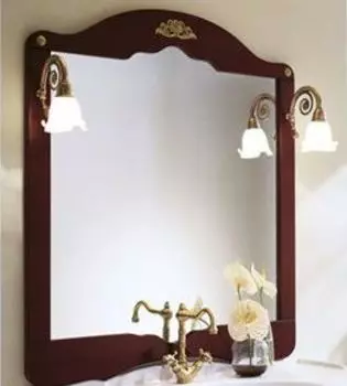 Зеркало в отделке Палисандр Bagno Piu Palladio 100