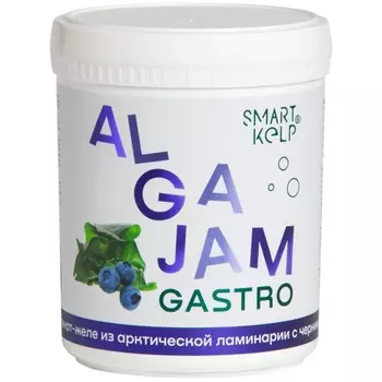Желе из ламинарии с черникой ALGAJAM SNOW SEA®, 500 г.