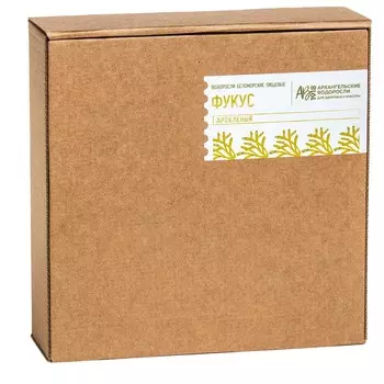 Фукус дробленый SMARTKELP®, водоросли беломорские пищевые 1 кг.