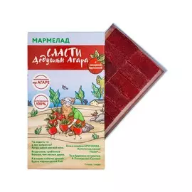Мармелад с северной брусникой СЛАСТИ ДЕДУШКИ АГАРА, 250 г