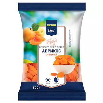 Абрикосы Metro Chef без косточек 500 гр